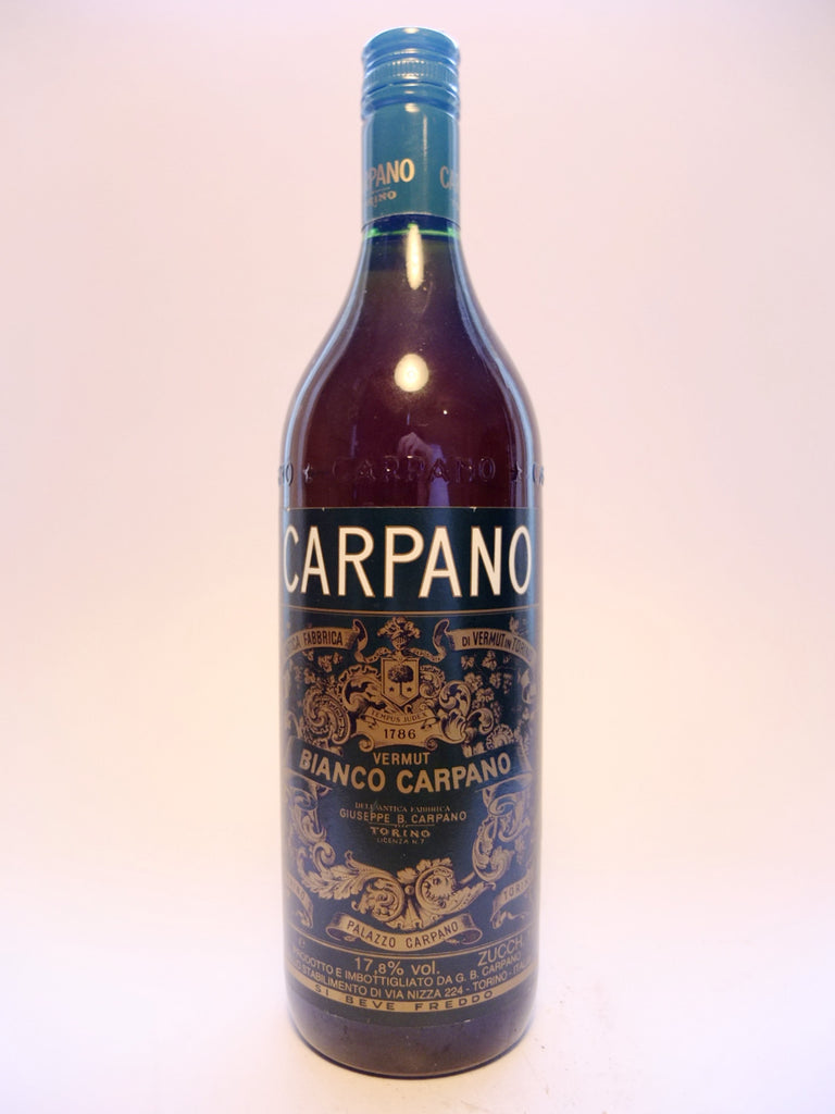 Carpano Vermut Bianco - 1980s (17.8%, 100cl)