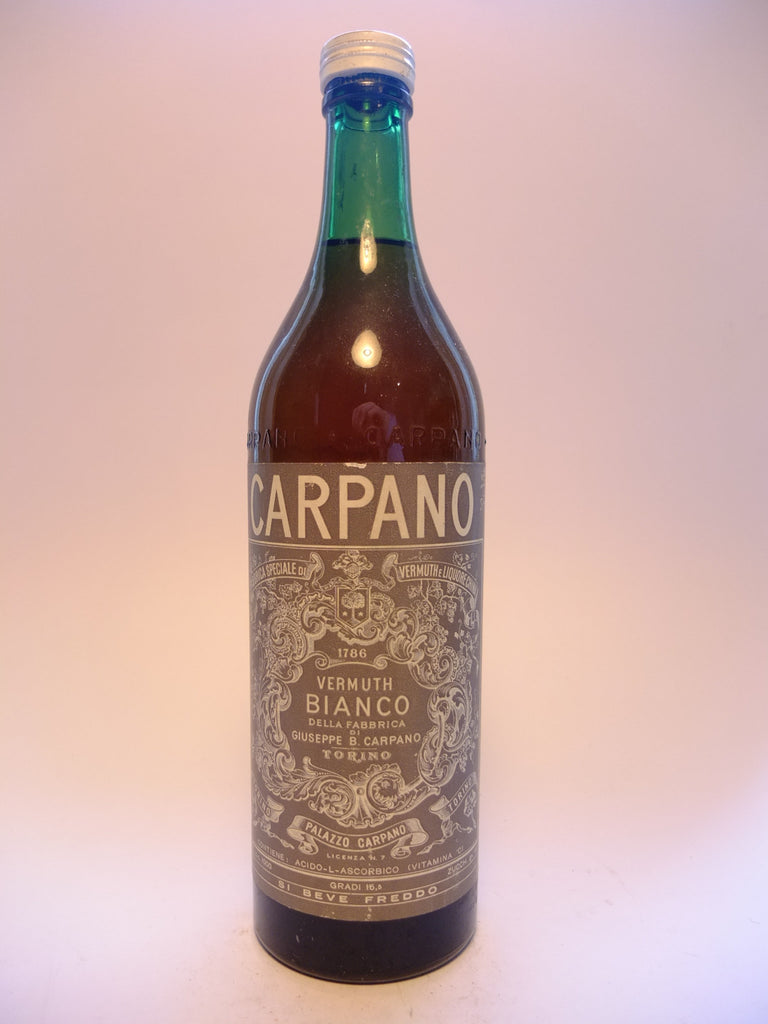 Carpano Vermuth Bianco - 1960s (16.5%, 100cl)