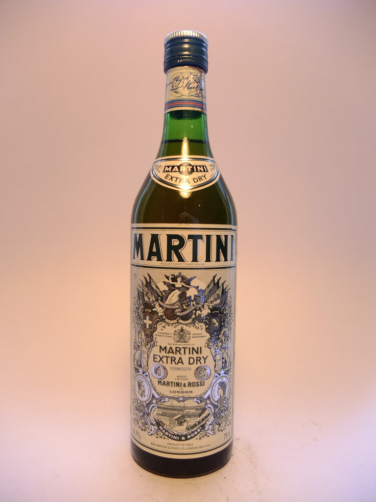 Martini & Rossi Dry White Vermouth - 1980s (14.7%, 75cl)