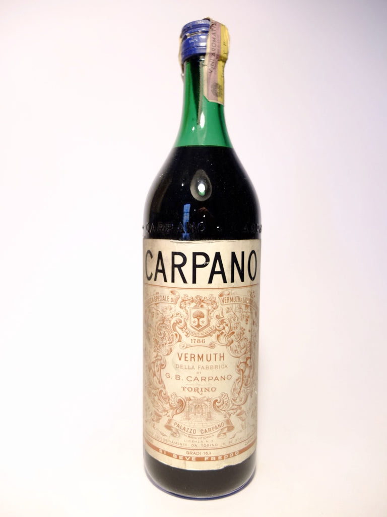 Carpano Vermouth Classico - 1970s (16.5%, 100cl)