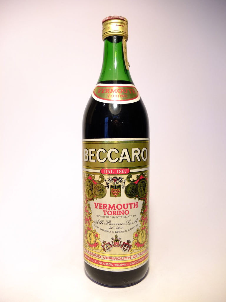 Beccaro Red Vermouth - 1970s (16.5%, 100cl)