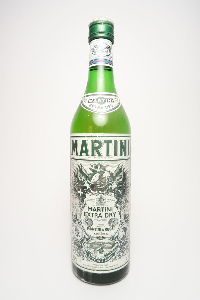 Martini Extra Dry White Vermouth - 1980s (14.7%, 75cl)