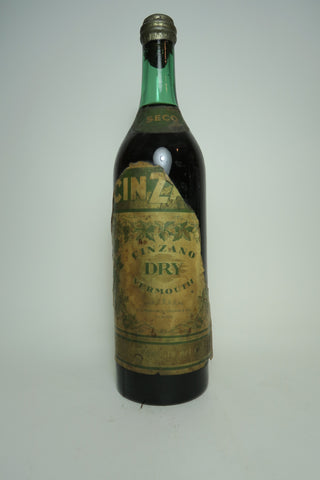 Cinzano Dry White Vermouth - 1950s (Not Stated, 100cl)