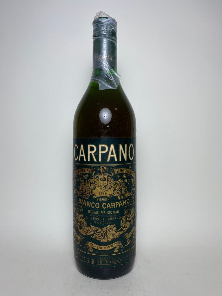 Carpano Vermuth Bianco - 1970s (17.8%, 100cl)