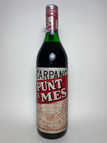 Carpano 'Punt e Mes' Vermut Amaro - 1970s (16.5%, 100cl)