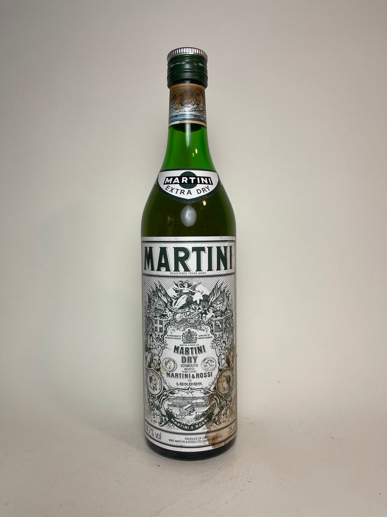 Martini White - Vermouth Company 75cl) Spirits 1980s Old & – Dry Extra Rossi (14.7%,