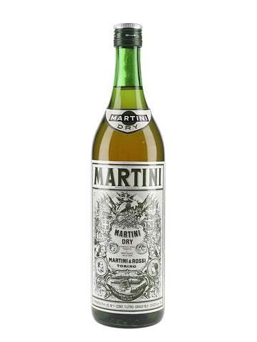 Martini & Rossi Dry White Vermouth - 1960s (18.5%, 100cl)