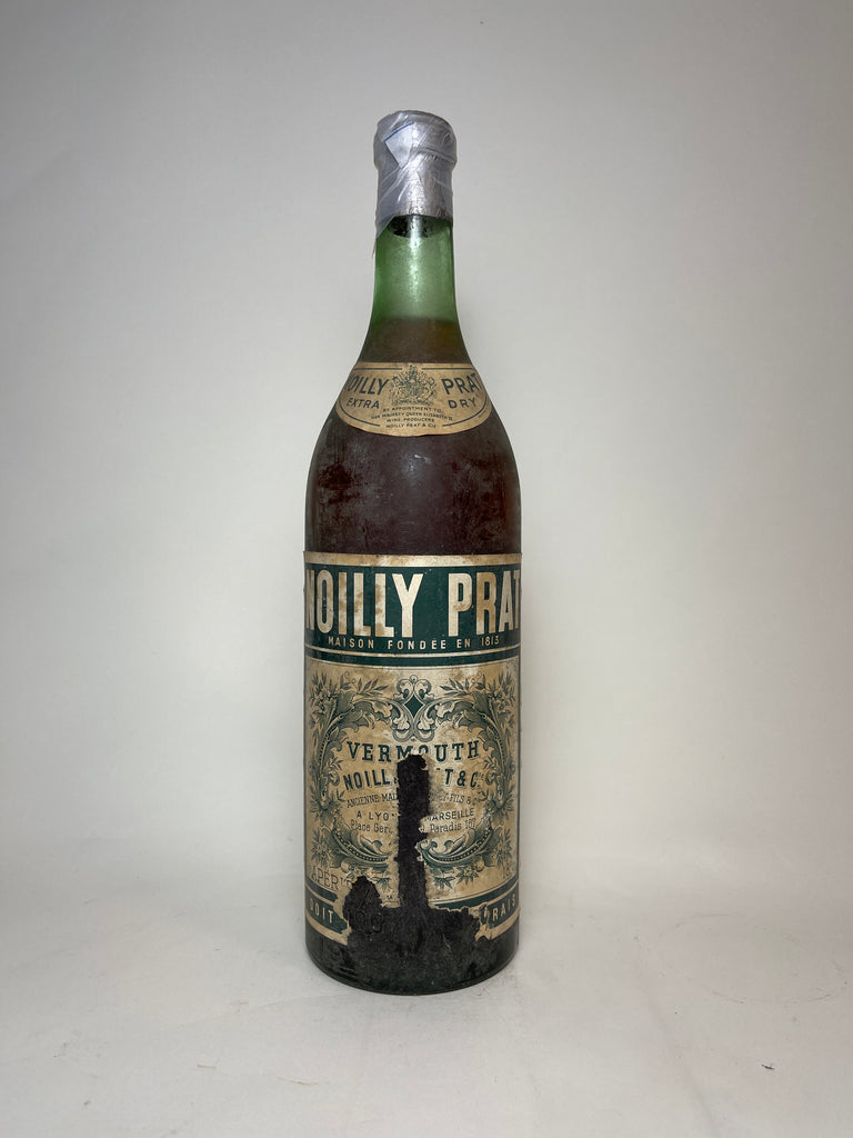 Noilly Prat Extra Dry White Vermouth - 1950s (18%, 100cl)