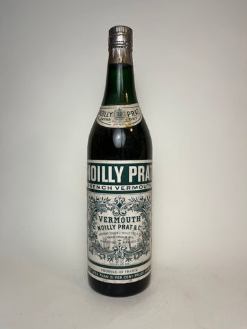 Noilly Prat Extra Dry White Vermouth - 1960s (18%, 100cl)