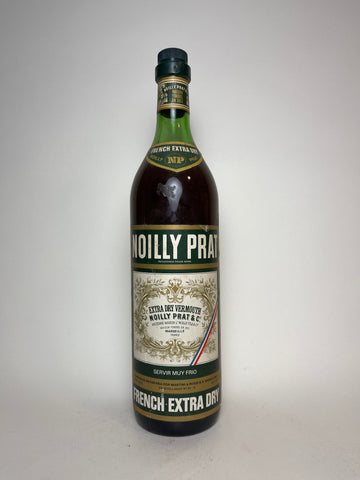 Noilly Prat Extra Dry White Vermouth - 1970s (18%, 93cl)