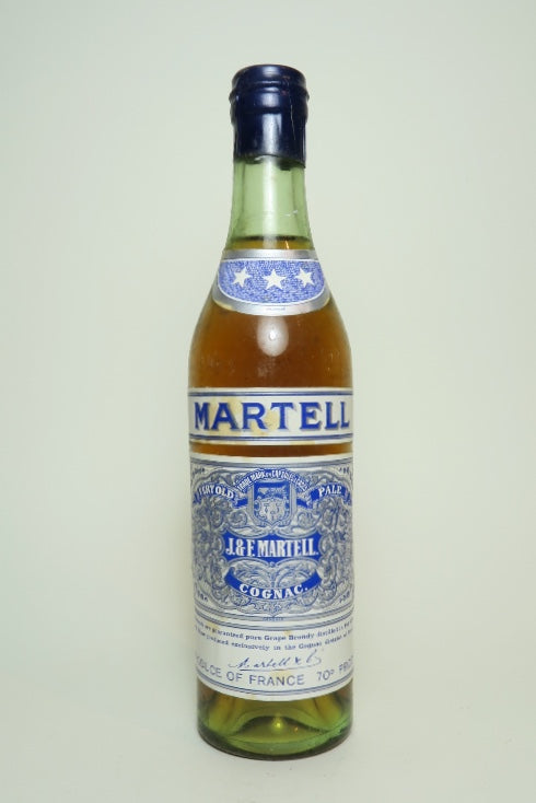 Martell 3* V.O.P. Cognac - 1960s (40%, 35cl)