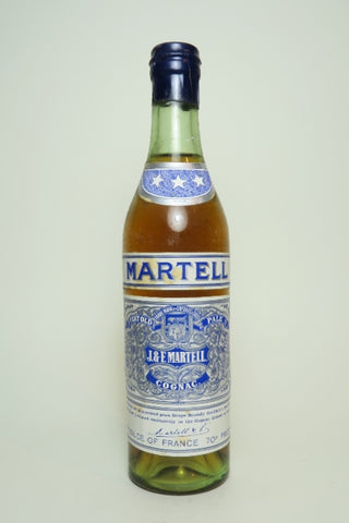 Martell 3* V.O.P. Cognac - 1960s (40%, 35cl)