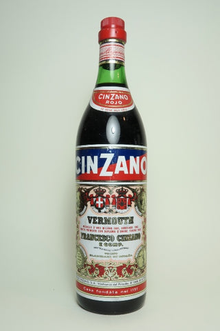 Cinzano Rosso Vermouth - 1960s (16%, 93cl)