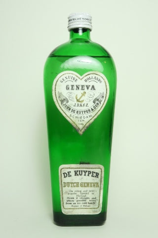 de Kuyper Dutch Geneva - 1970s (ABV Not Stated, 70cl)