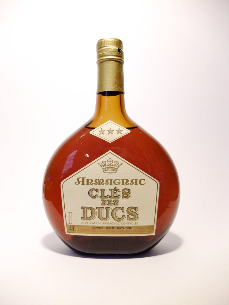 Izarra Clés des Ducs 3* Armagnac - 1970s (40%, 70cl)
