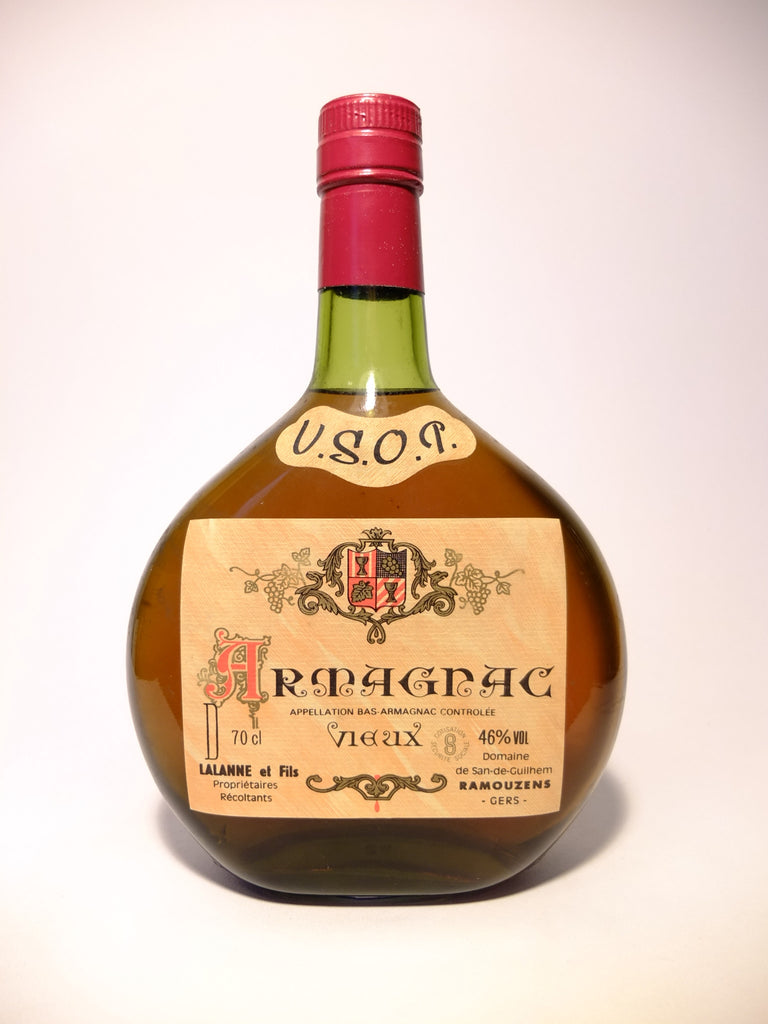 Lalanne et Fils Vieux Armagnac V.S.O.P. - 1970s  (46%, 70cl)