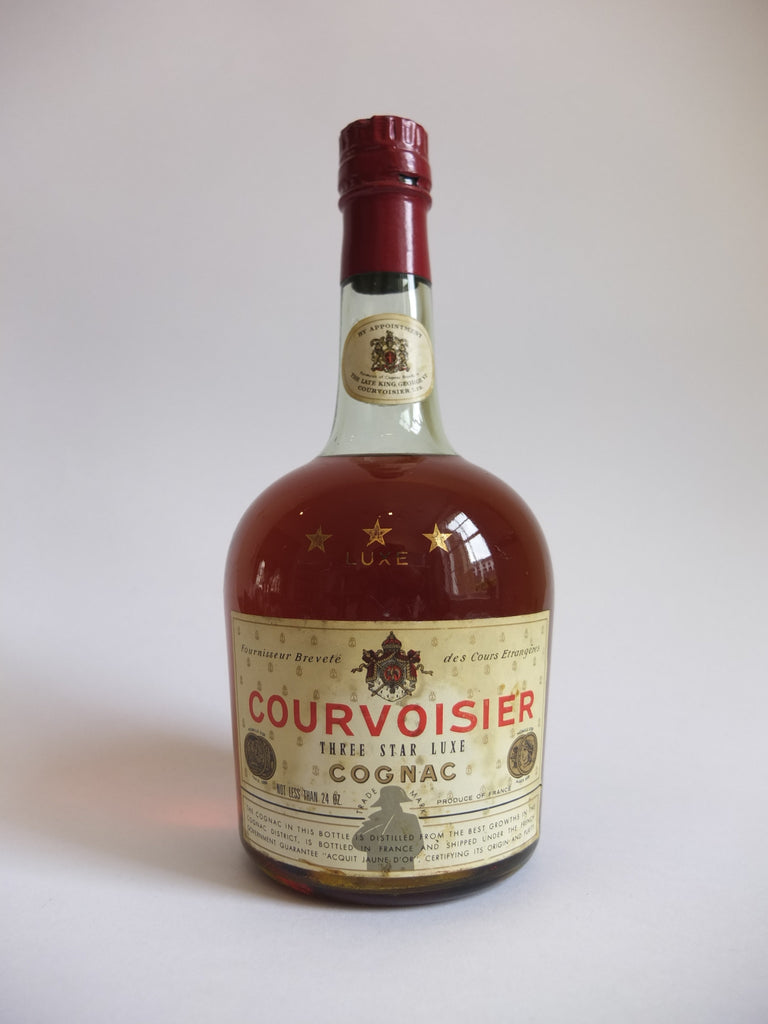 Courvoisier 3* Luxe Cognac - 1960s (40%, 68cl)