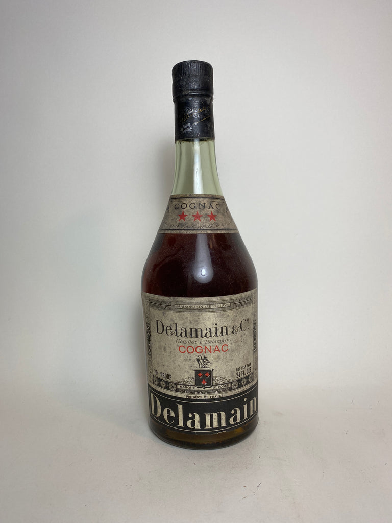 Delamain Cognac 3* Cognac - 1970s (40%, 68cl)