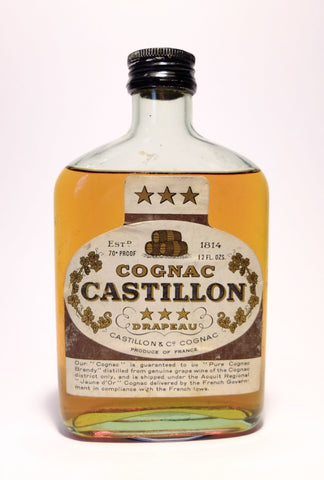 Castillon 3* Cognac - 1960s (40%, 35.5cl)