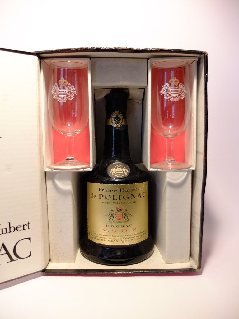 Prince Hubert de Polignac Fine Champagne VSOP Cognac - 1970s (40%, 70cl)