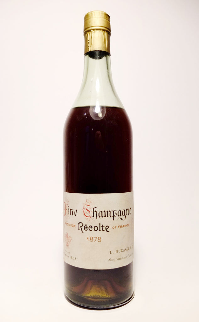L. Ducasse Récolte Fine Champagne Cognac - 1878 Vintage (40%, 70cl)