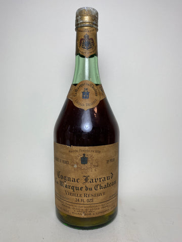 Cognac Favraud La Marque du Château Vielle Réserve - 1960s (40%, 71cl)