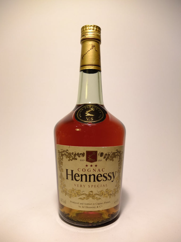 Hennessy 3*/VS Cognac - 1980s (40%, 68cl)
