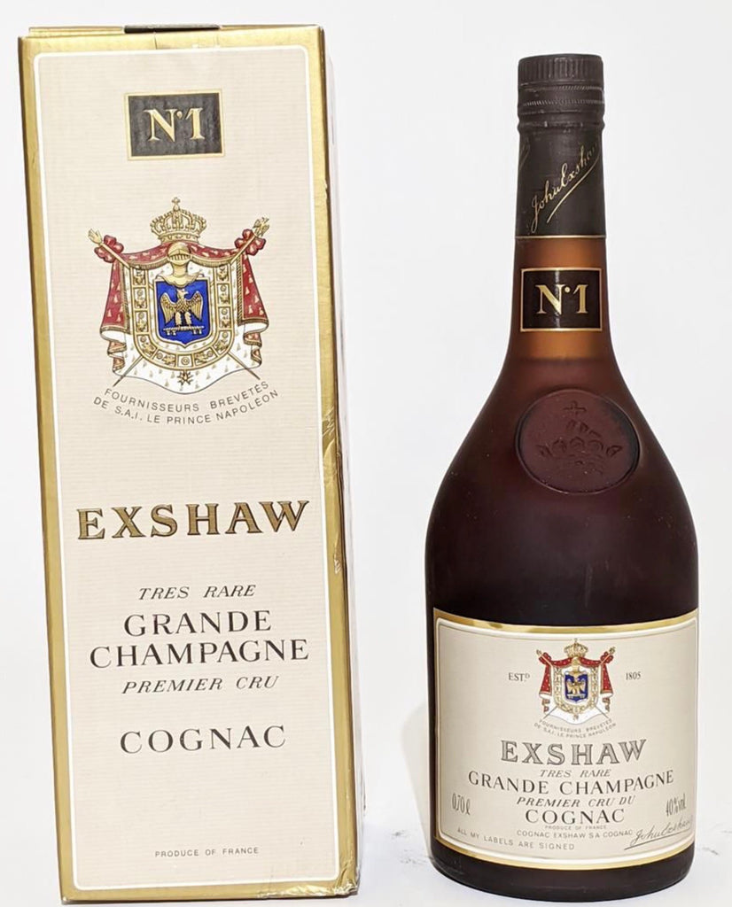 Cognac Exshaw N°1 Très Rare Grande Champagne
