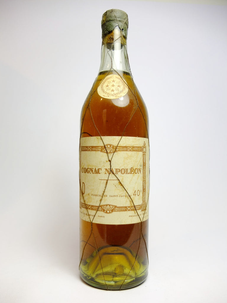 E. Piercel de Saint-Jacques 5* Napoléon Cognac - 1950s (40%, 70cl?)