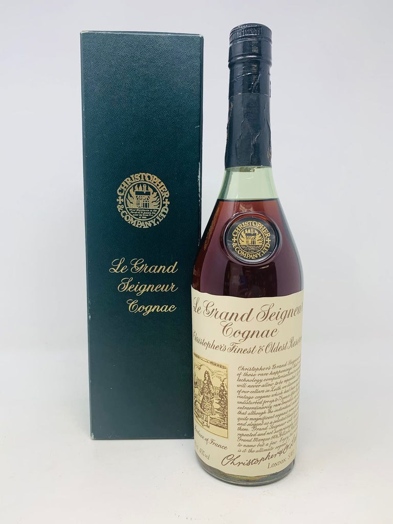 Christopher's Finest & Oldest Reserve Le Grand Seigneur Cognac - 1970s (40%, 75cl)