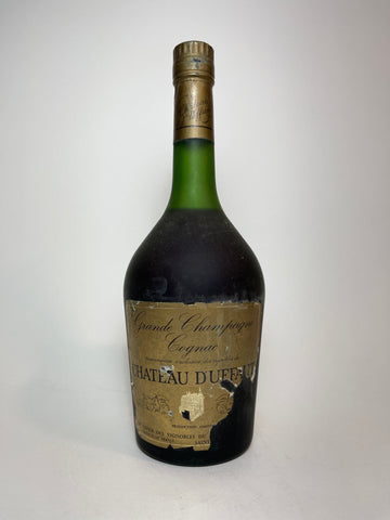 Chateau d'Uffaut Grand Champagne Cognac - 1970s (ABV Not stated, 70cl)