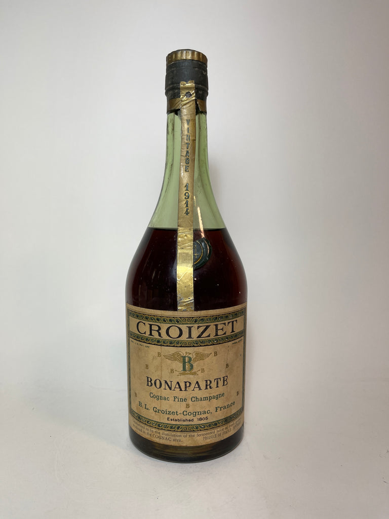 Croizet Bonaparte Fine Champagne Cognac - 1914 Vintage (40%, 70cl)