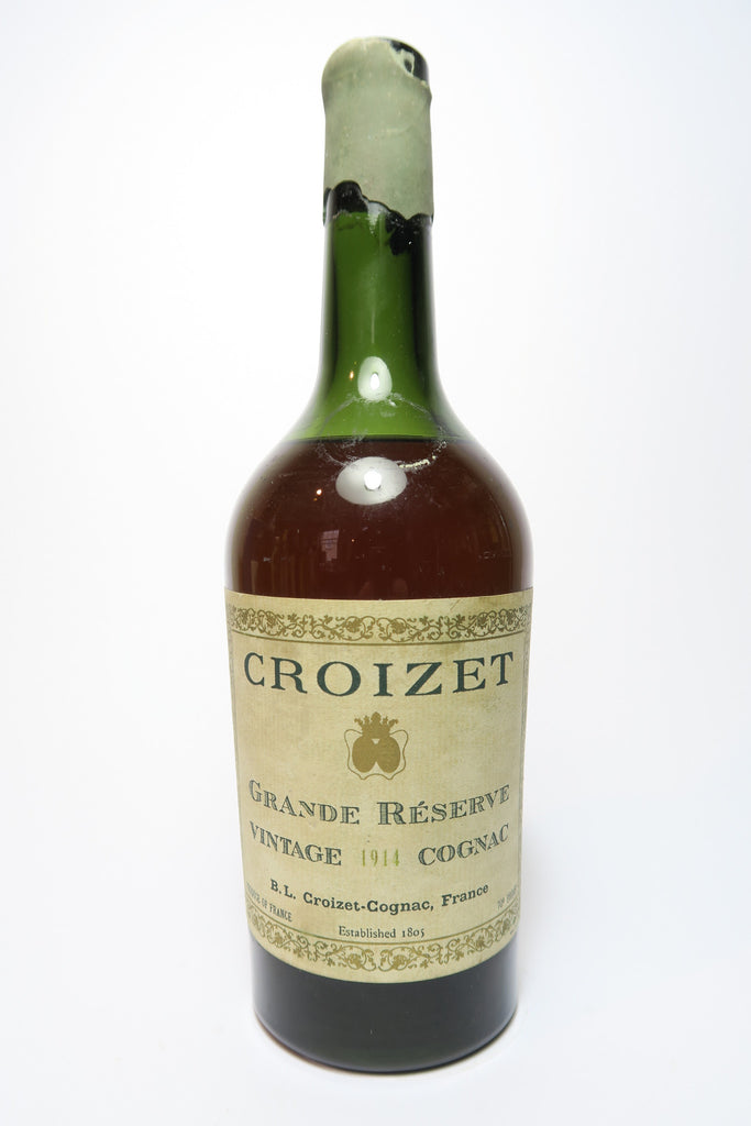 Croizet 1914 Vintage Cognac - 1914 Vintage (40%, 70cl)