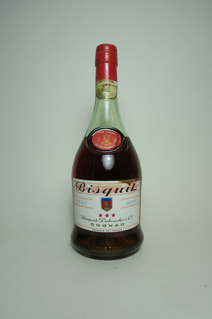 Bisquit 3* Cognac - 1950s (40%, 75cl)