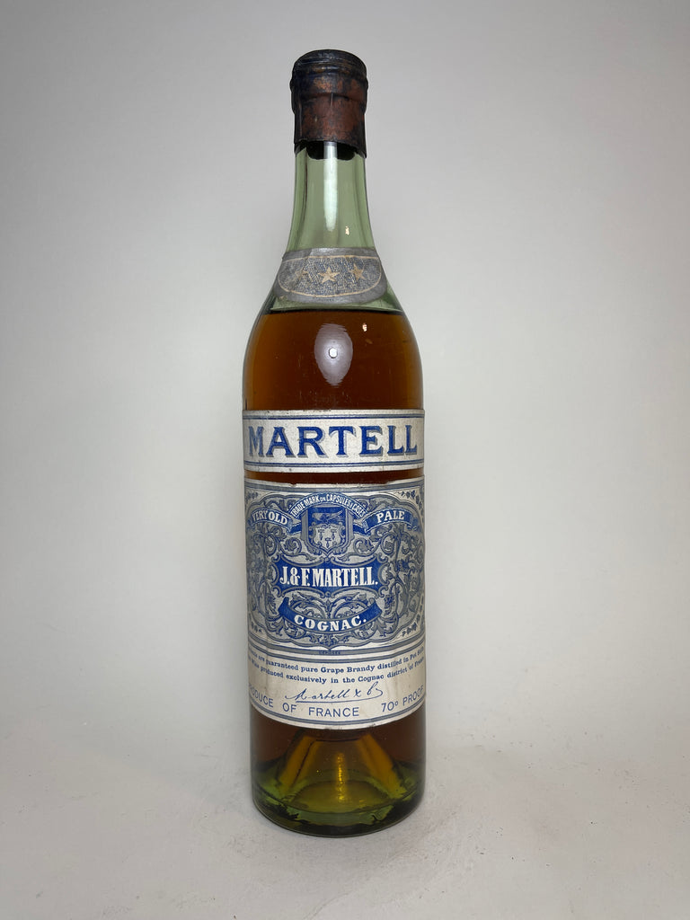 Martell Very Old Pale VS/3* Cognac - 1950s (40%, 70cl)