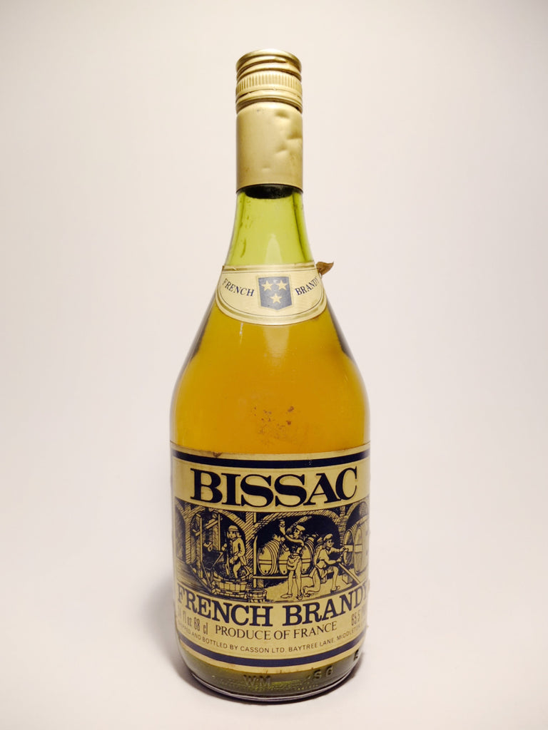 Bissac French Brandy - 1970s (37.4%, 68cl)