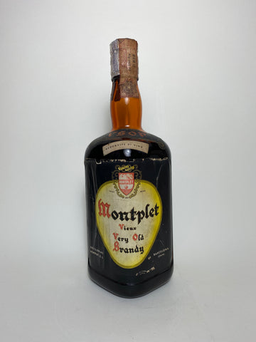 Montplet Vieux Very Old Brandy VSOP - pre-1964 (ABV Not Stated, 75cl)