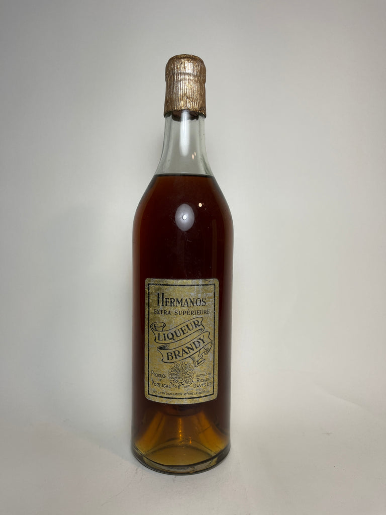 Hermanos Extra Supérieure Portugese Liqueur Brandy - 1950s (40%, 70cl)