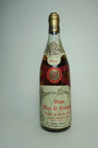 P. Naudin-Varrault Caves des Moines Vieux Marc de Bourgogne - 1970s (43%, 70cl)
