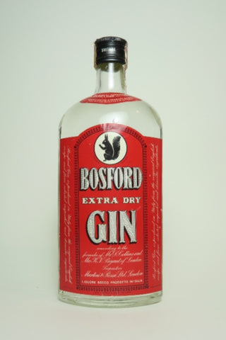 Martini & Rossi Bosford Extra Dry Gin - 1970s (43%, 75cl)