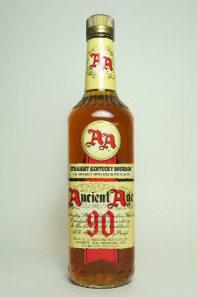 Ancient Age 4YO Kentucky Straight Bourbon Whiskey - 1970s (45%, 75cl)