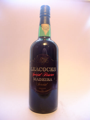 Leacock's Special Reserve Madeira - 1970s (20%, 75cl)