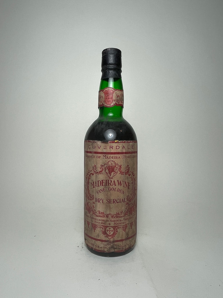 Coverdale's Fine Golden Dry Serciale Madeira - 1950s (ABV Not Stated, 75cl)