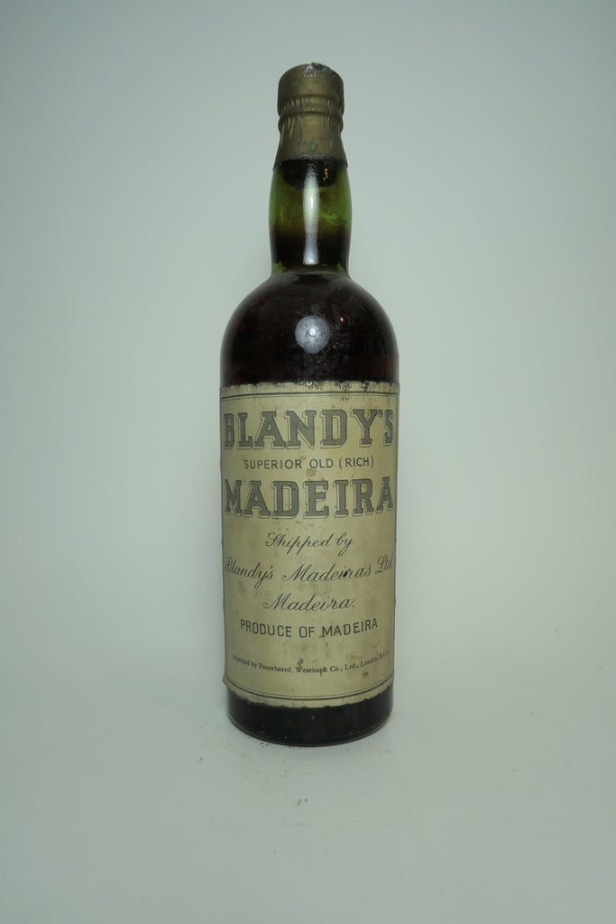 Blandy's Superior Old Rich Madeira - 1950s (20%, 75cl)