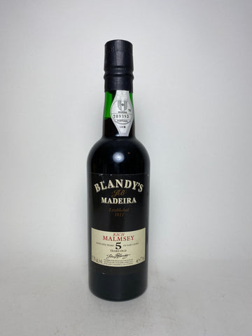 Blandy's 5YO Rich Malmsey Madeira - 1980s (17.5%, 37.5cl)