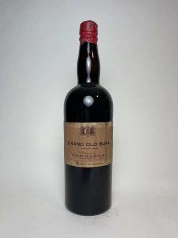Ehrmanns Grand Old Bual Vintage Madeira - Vintage 1865 (ABV Not Stated, 75cl)
