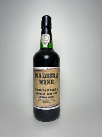 J. Faria Medium Sweet Madeira - 1980s (18%, 75cl)