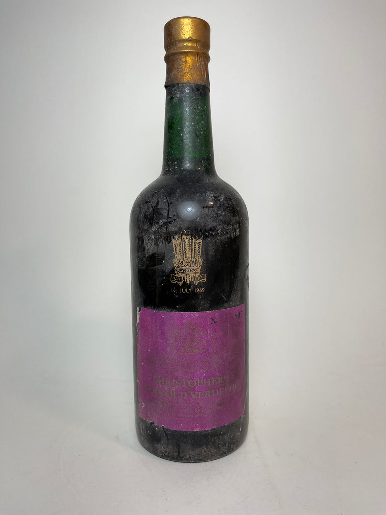Christopher's Rare Old Verdelho Madeira  - Bottled 1969 (ABV Not Stated, 75cl)