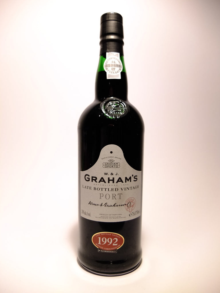 Graham's Late Bottle Vintage Port - Vintage 1992 / Bottled 1998 (20%, 75cl)