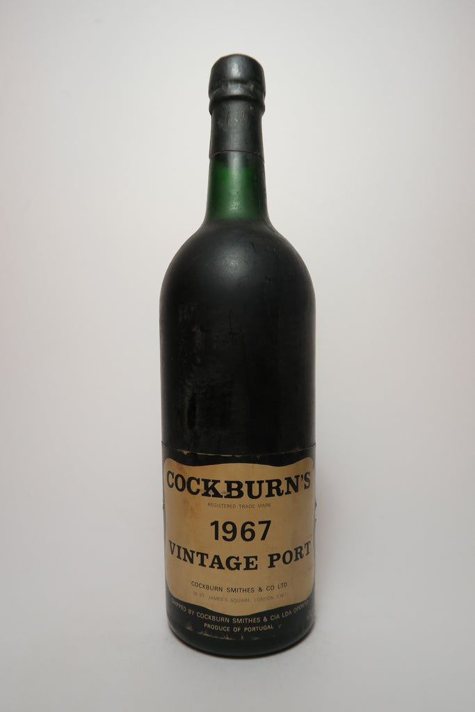 Cockburn Smithes & Co.'s Cockburn's Vintage Port - 1967 Vintage (ABV Not Stated, 75cl)